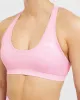 Essential Seamless Racer Back Sports Bra - Baby Pink sold by AYBL