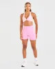 Essential Halterneck Sports Bra - Baby Pink sold by AYBL