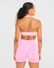 Essential Halterneck Sports Bra - Baby Pink sold by AYBL