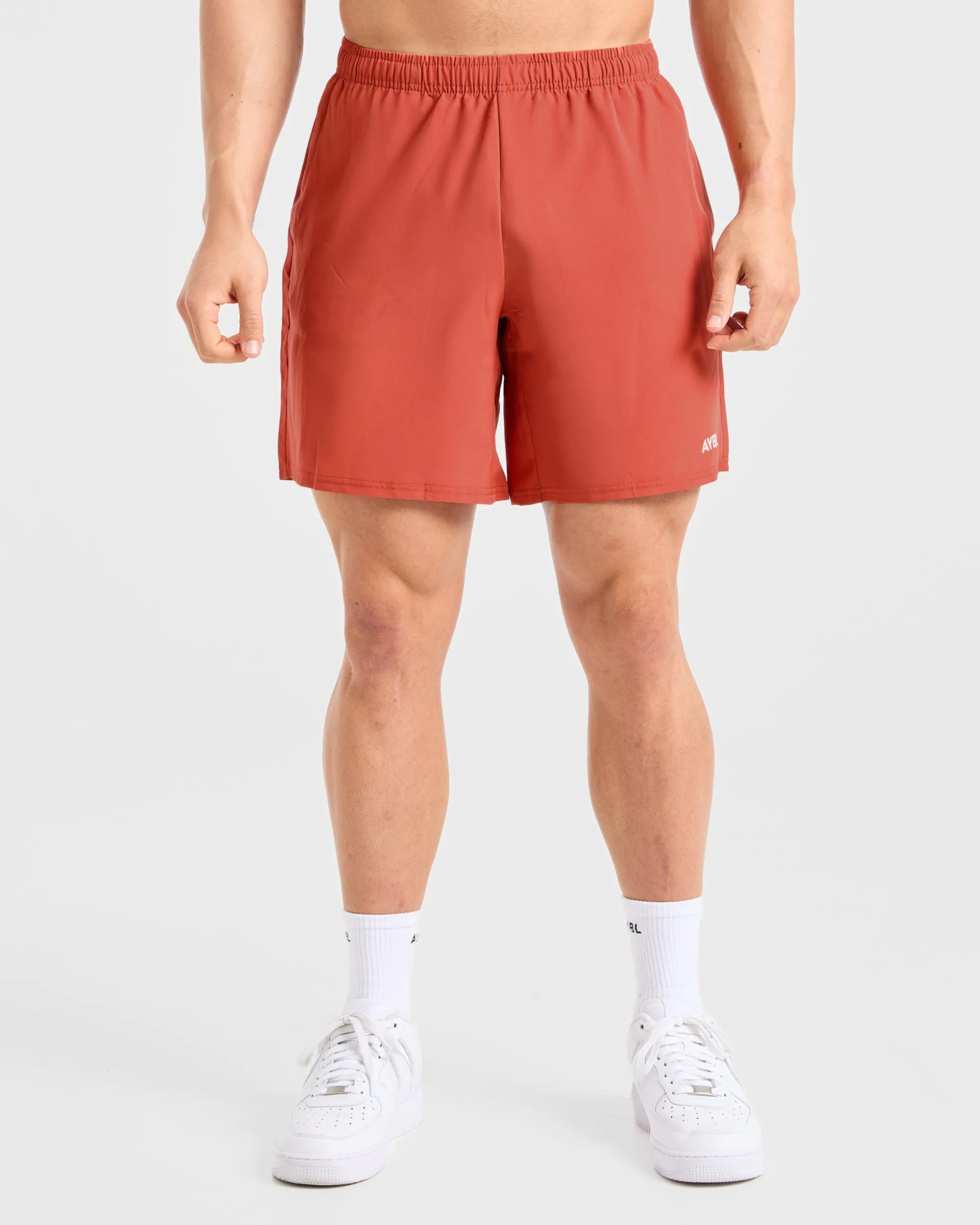 Core 7" Shorts - Desert Orange sold by AYBL