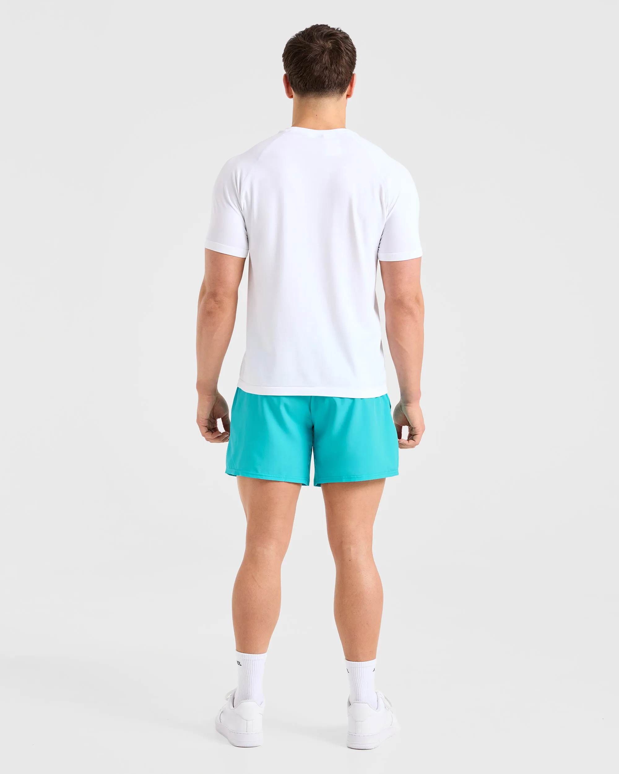 Core 5" Shorts - Aqua Blue sold by AYBL product image thumbnail 4