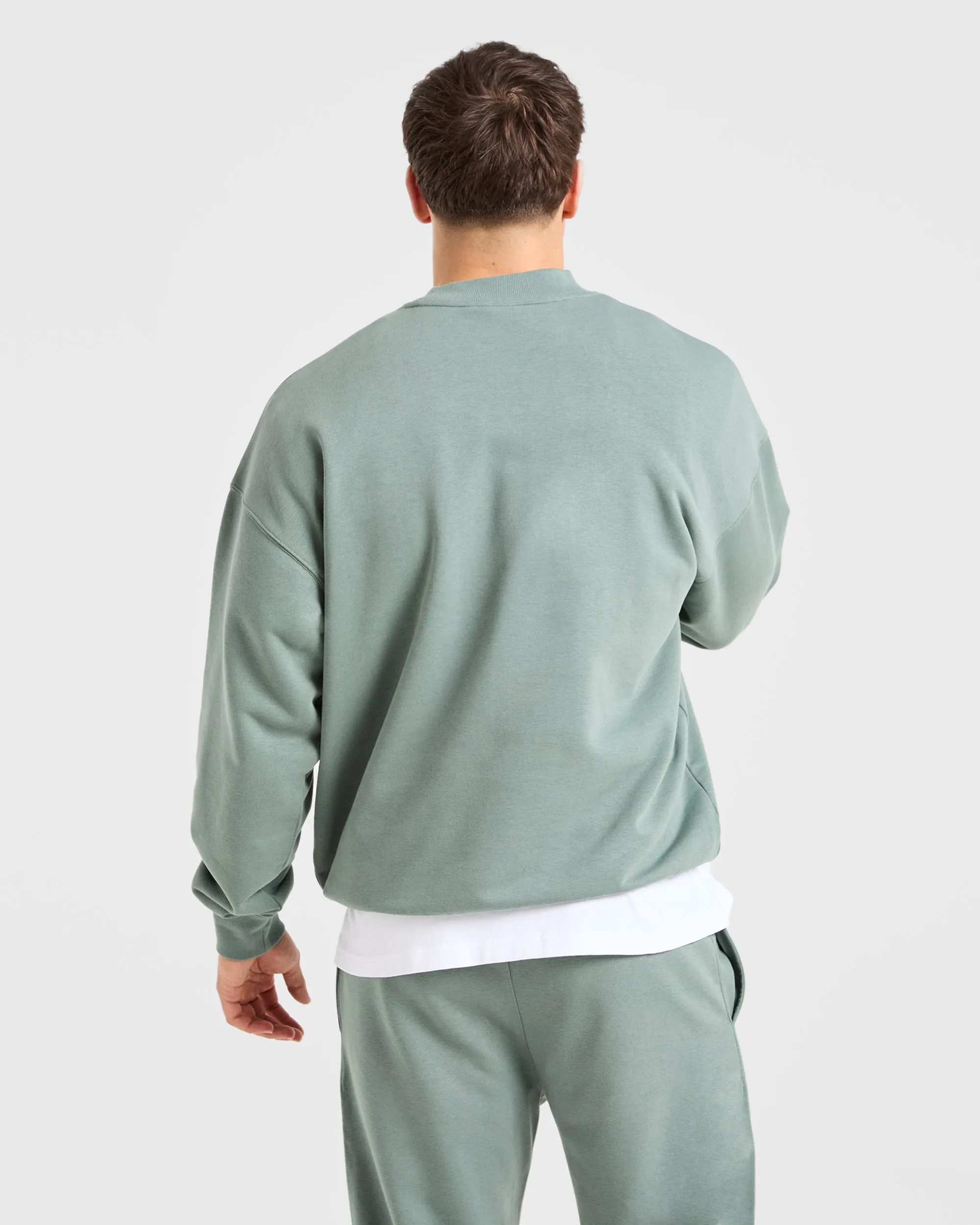 Craft Oversized Sweater - Vintage Sage sold by AYBL product image thumbnail 2