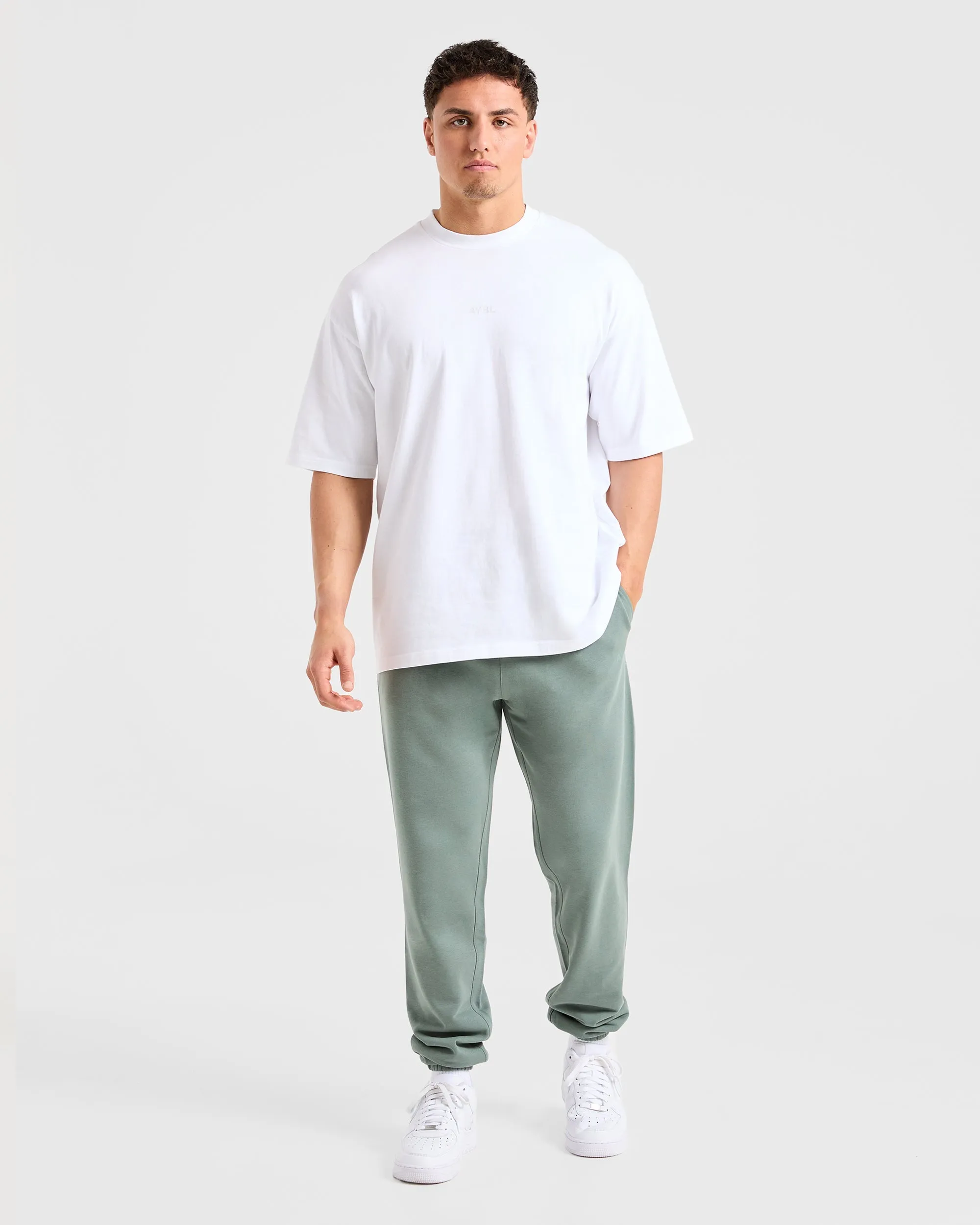 Craft Oversized Joggers - Vintage Sage sold by AYBL product image thumbnail 3