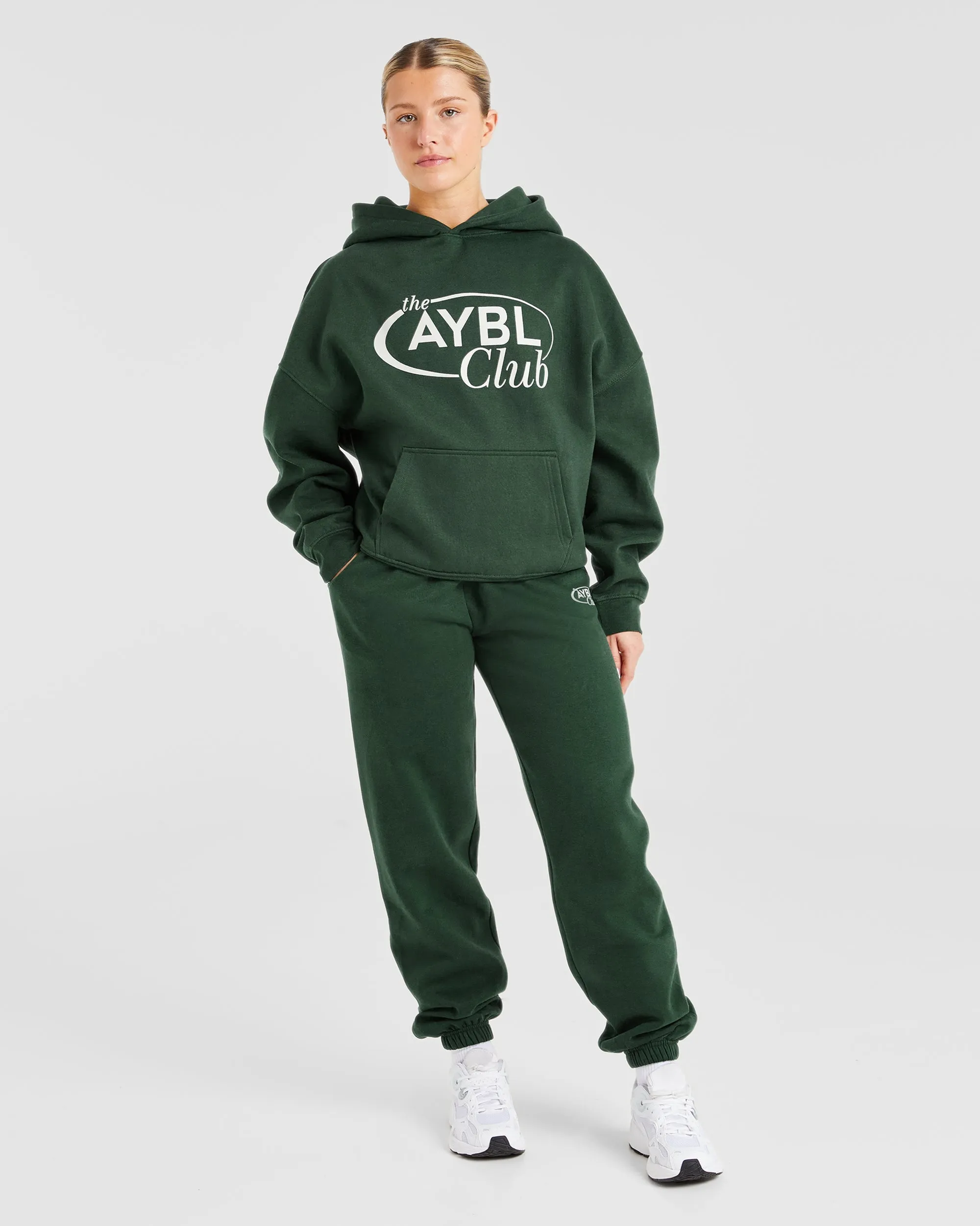AYBL Club Oversized Hoodie - Green/Sand sold by AYBL product image thumbnail 3