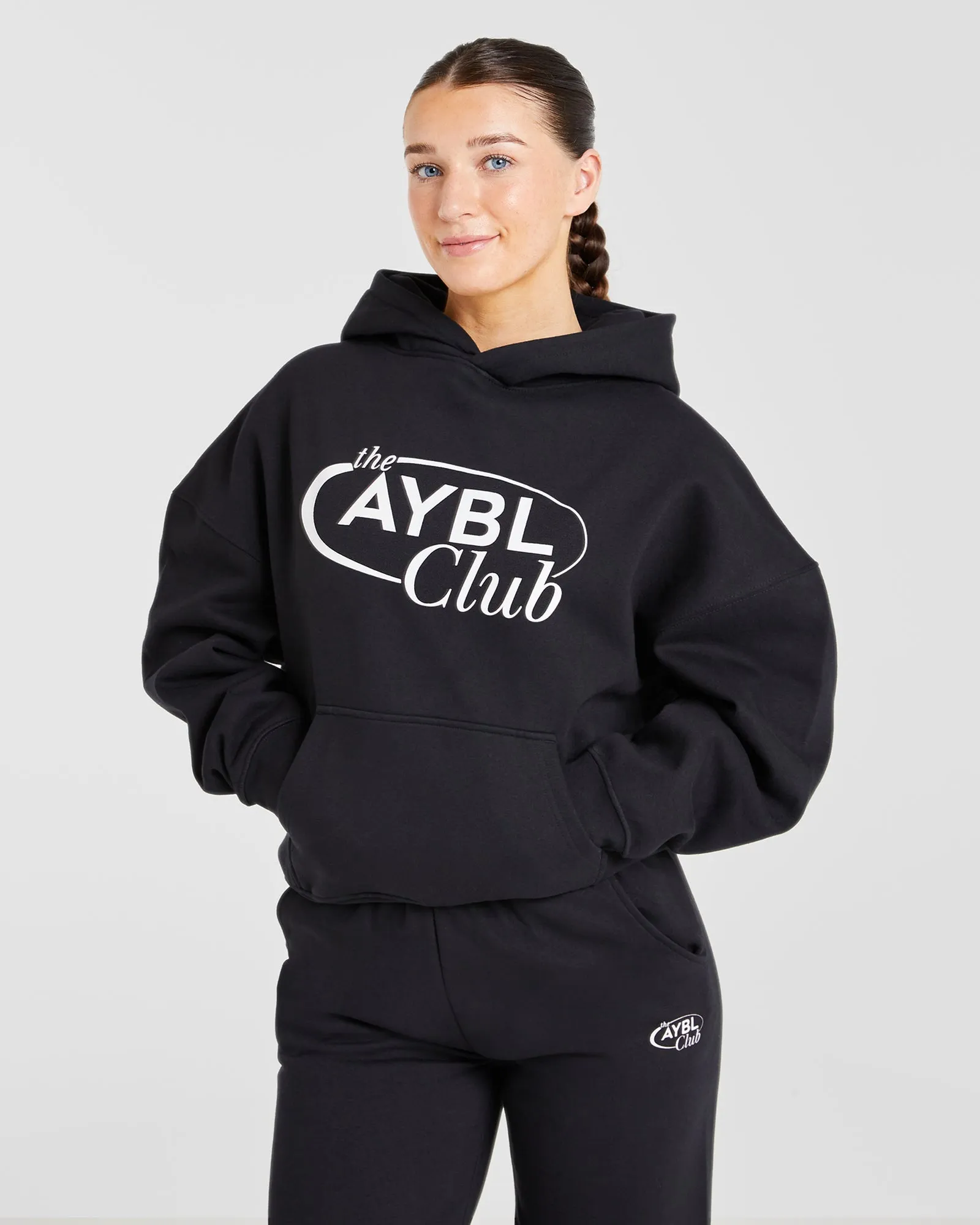 AYBL Club Oversized Hoodie - Black sold by AYBL