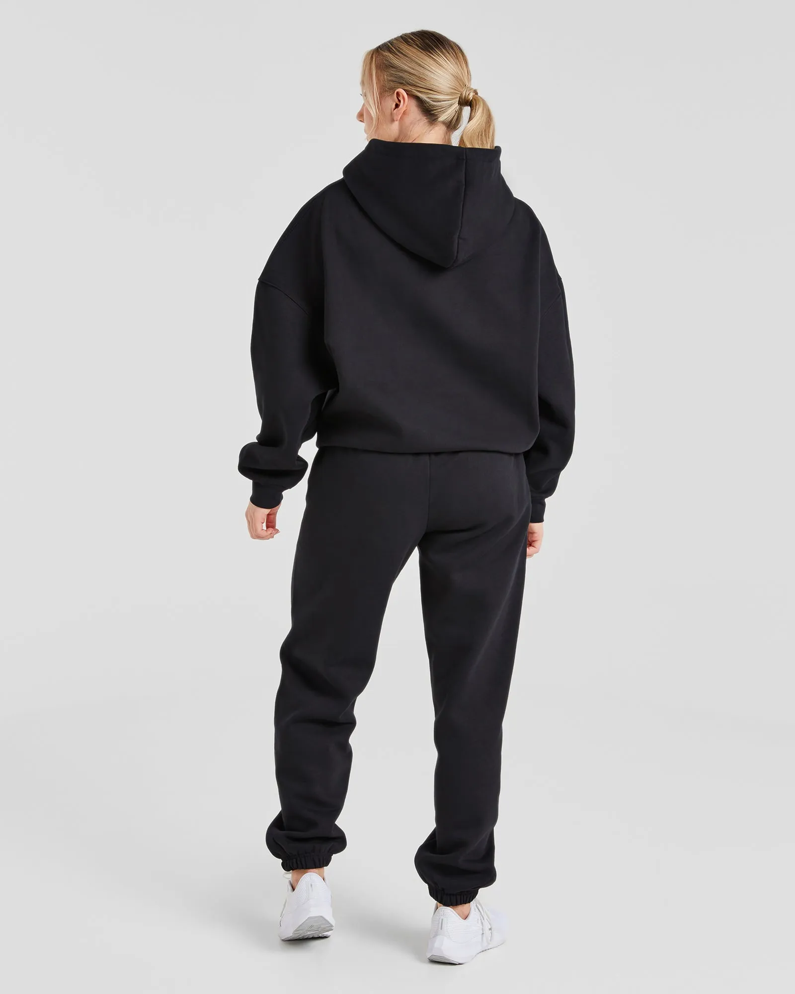 Varsity Graphic Oversized Hoodie - Black sold by AYBL product image thumbnail 4