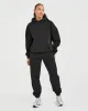 Classic Plush Oversized Joggers - Black sold by AYBL