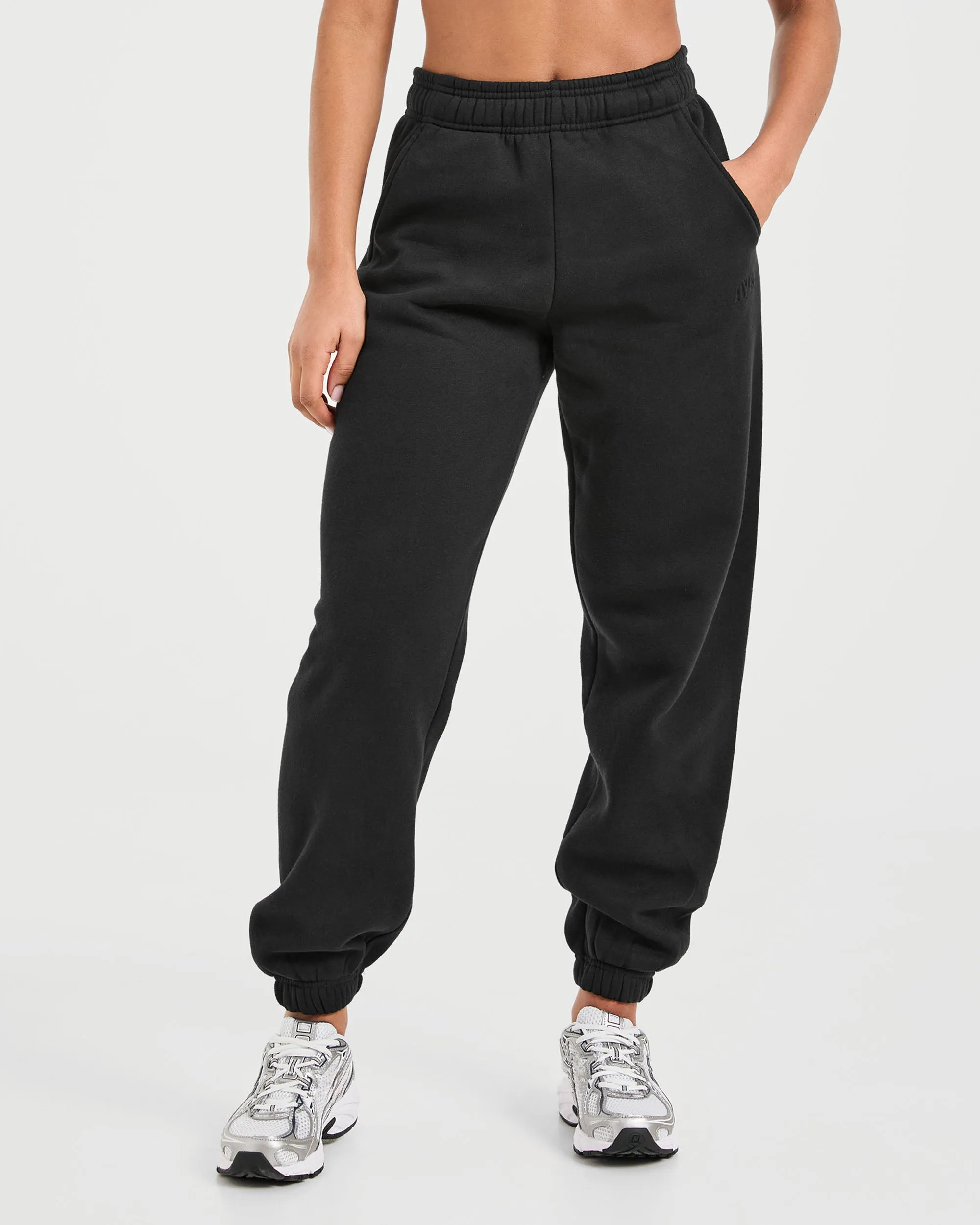 Classic Plush Oversized Joggers - Black sold by AYBL