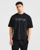 Sports Club Dot Oversized T Shirt - Black sold by AYBL