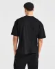 Sports Club Dot Oversized T Shirt - Black sold by AYBL