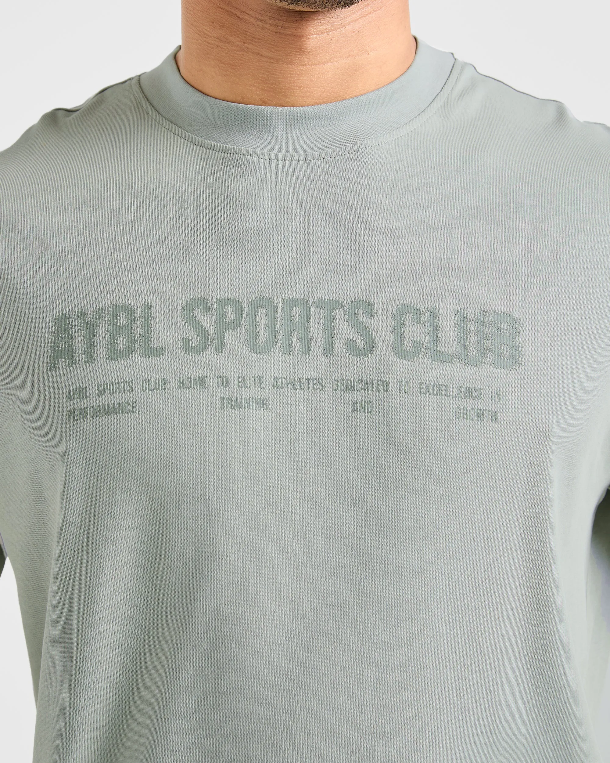 Sports Club Dot Oversized T Shirt - Green Mist sold by AYBL product image thumbnail 5