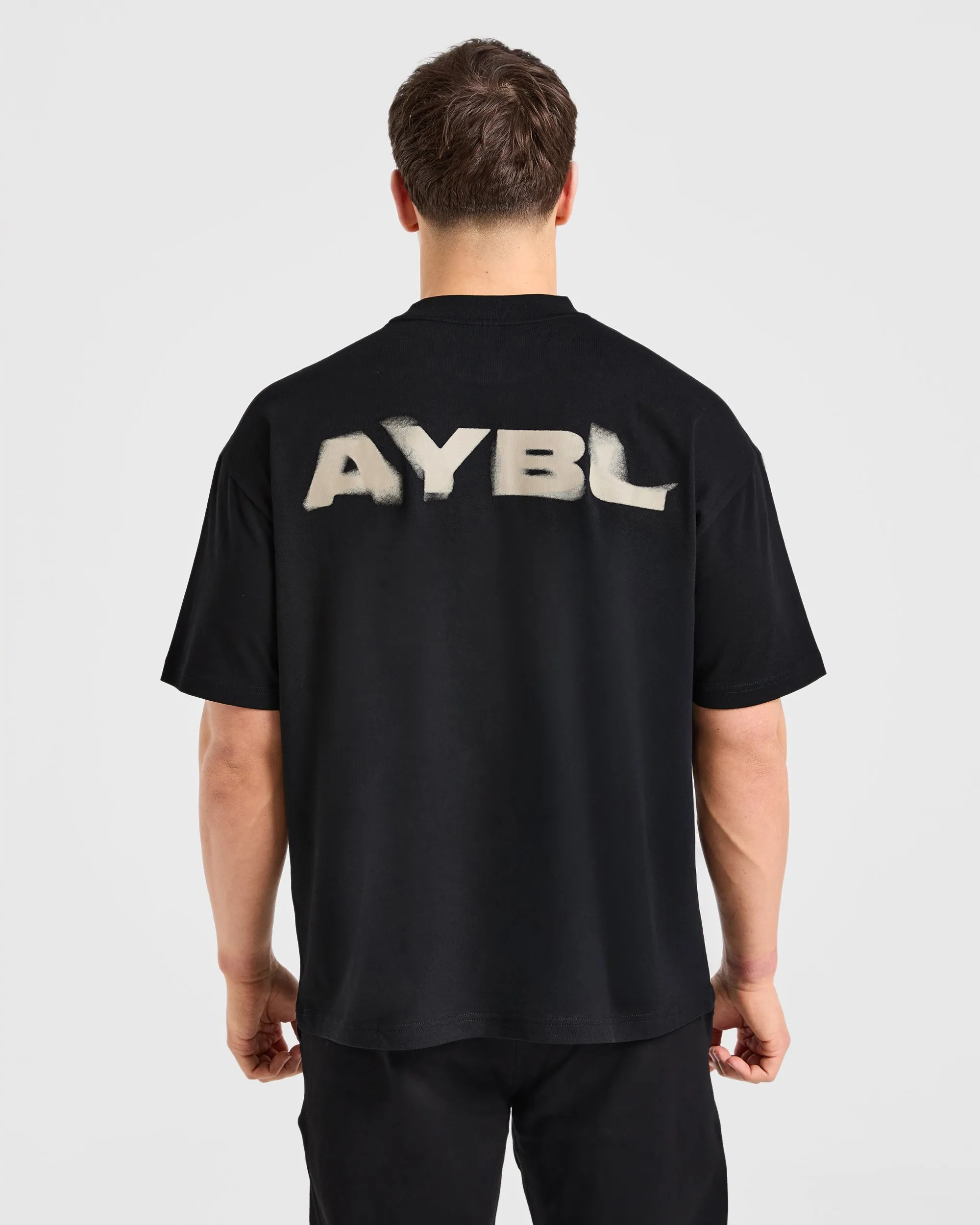 Blur Oversized T Shirt - Black sold by AYBL