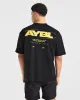 Orbit Oversized T Shirt - Black/Yellow sold by AYBL