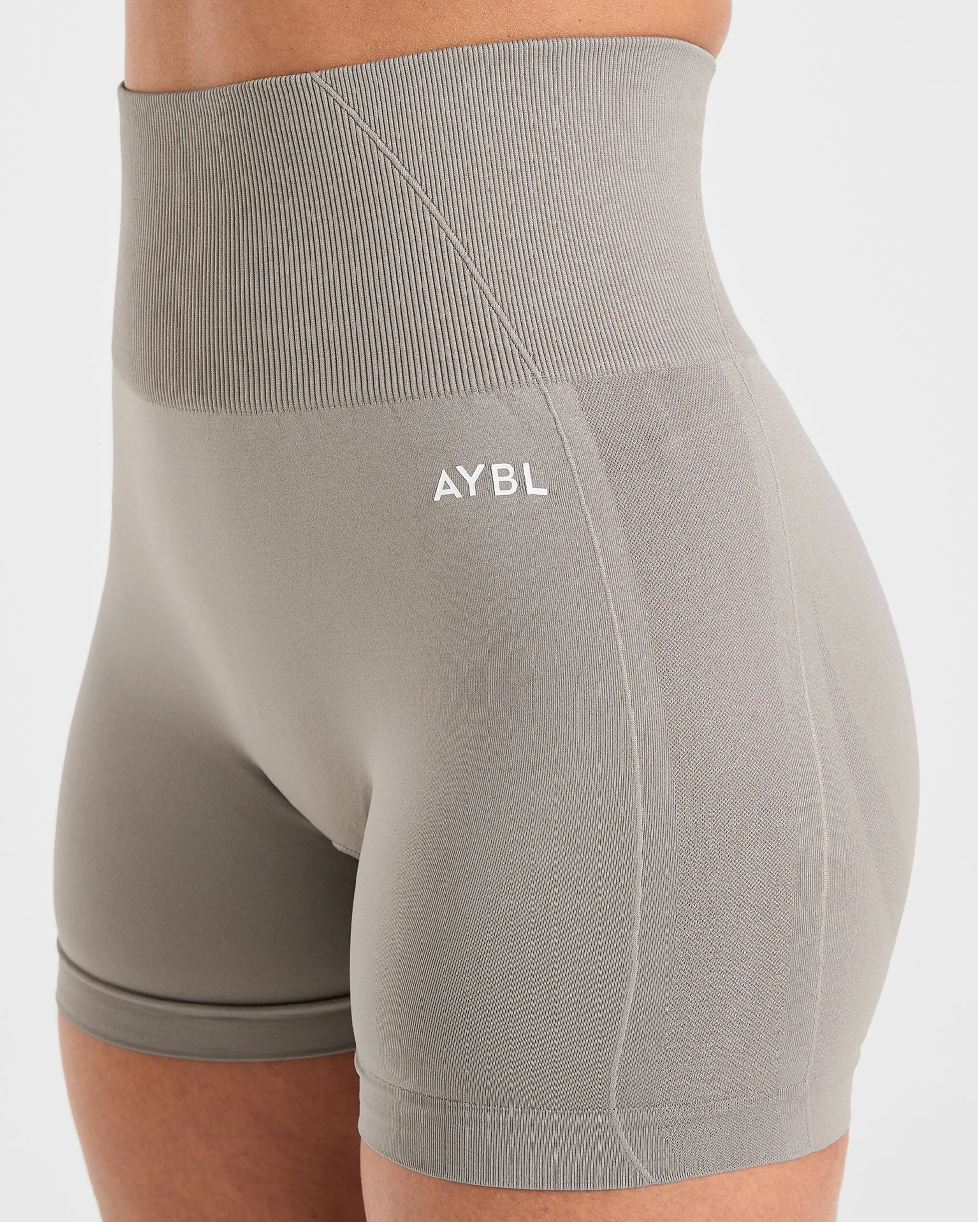 Empower Seamless Shorts - Taupe sold by AYBL product image thumbnail 5