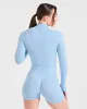 Empower Seamless Full Zip Jacket - Sky Blue sold by AYBL
