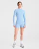 Empower Seamless Full Zip Jacket - Sky Blue sold by AYBL