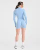 Empower Seamless Full Zip Jacket - Sky Blue sold by AYBL