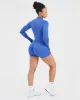 Empower Seamless Full Zip Jacket - Cobalt sold by AYBL