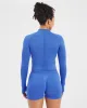 Empower Seamless Full Zip Jacket - Cobalt sold by AYBL