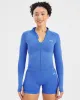 Empower Seamless Full Zip Jacket - Cobalt sold by AYBL