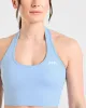 Empower Seamless Halterneck Crop Top - Sky Blue sold by AYBL