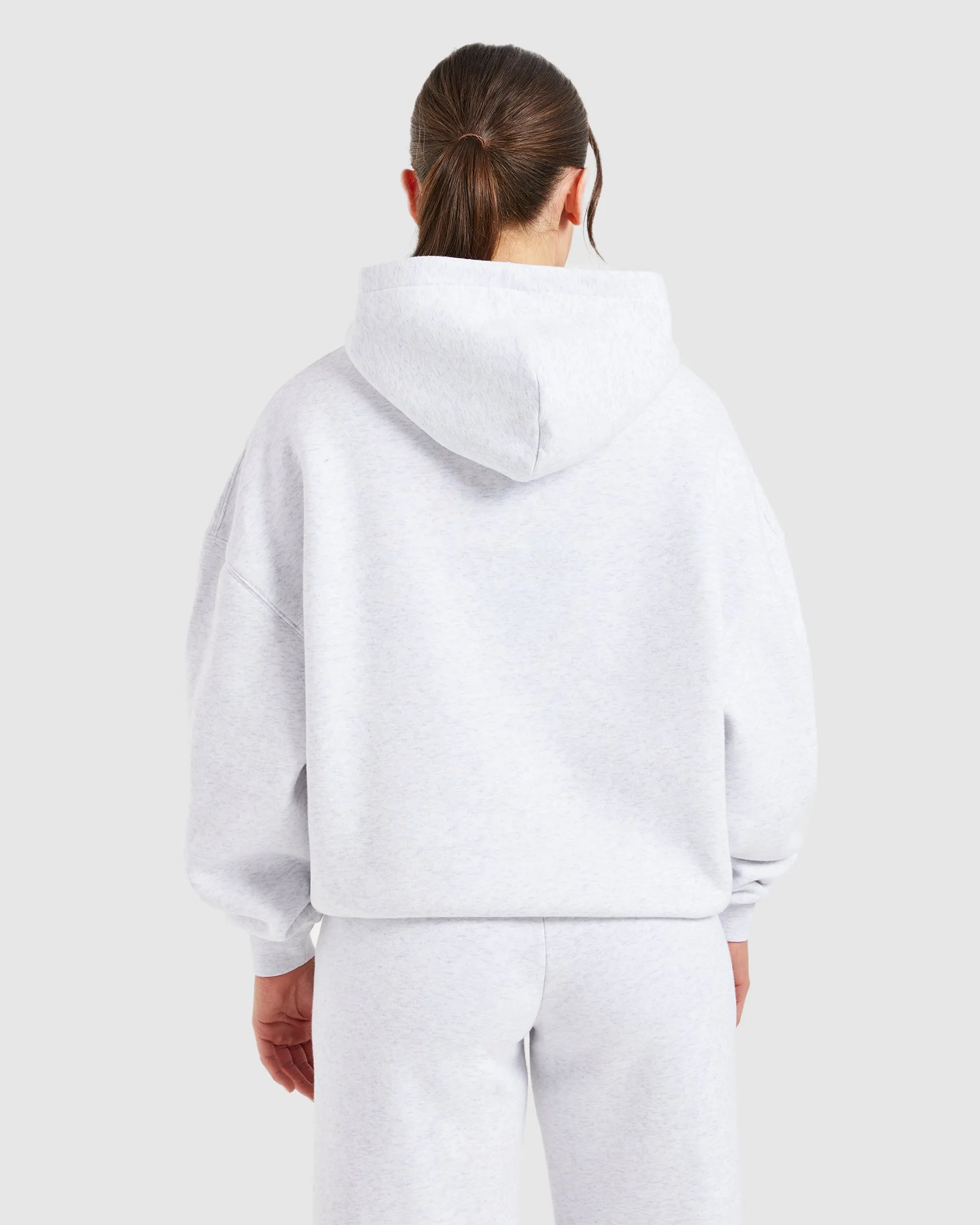 Varsity Embroidered Oversized Hoodie - Heather Grey sold by AYBL product image thumbnail 2