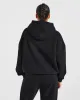 Varsity Embroidered Oversized Hoodie - Black sold by AYBL