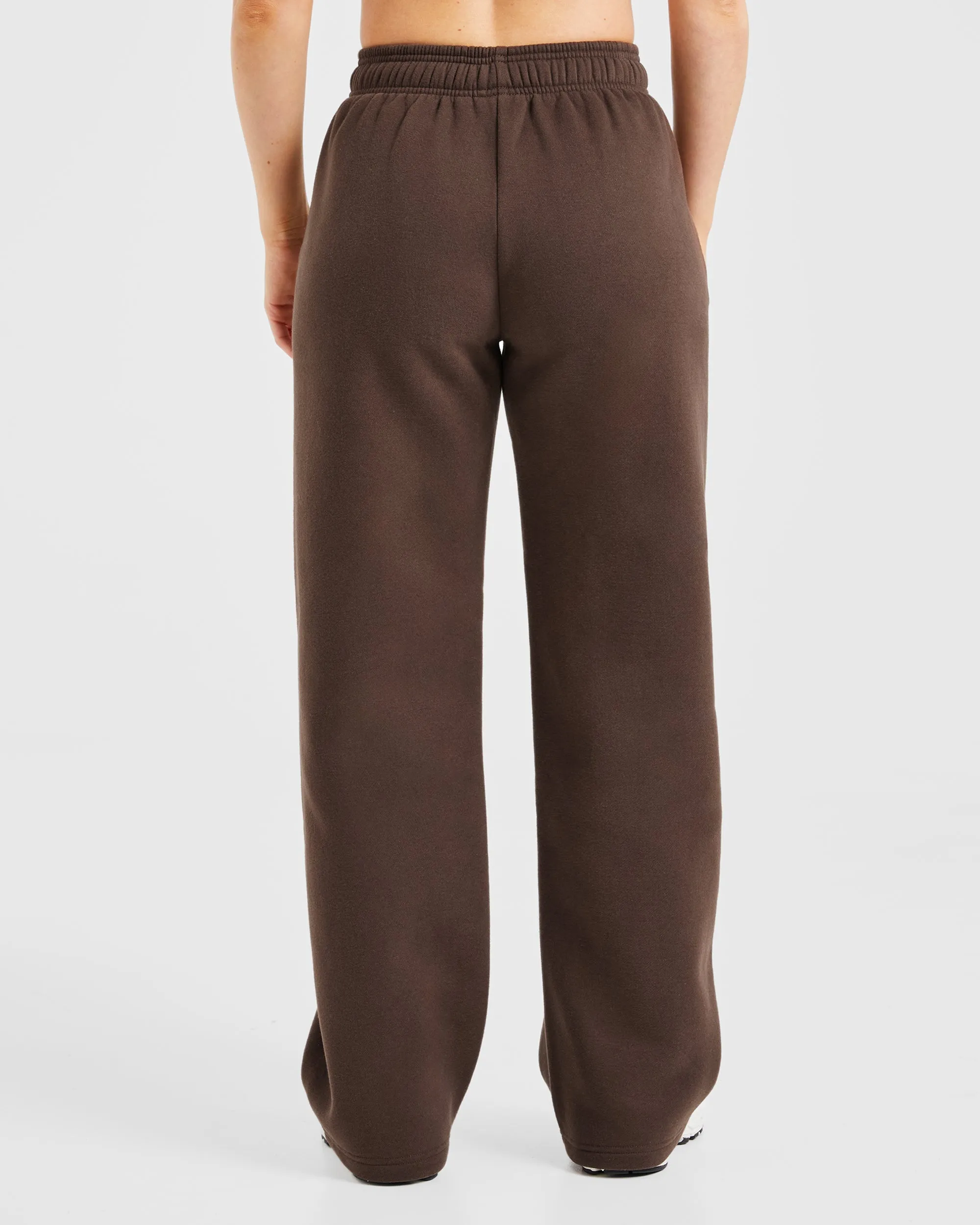 Athletics Track Oversized Straight Leg Joggers - Brown/Sand sold by AYBL product image thumbnail 2