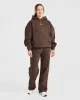 Athletics Track Oversized Hoodie - Brown/Sand sold by AYBL