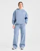 Retro Athletics Oversized Hoodie - Vintage Blue sold by AYBL