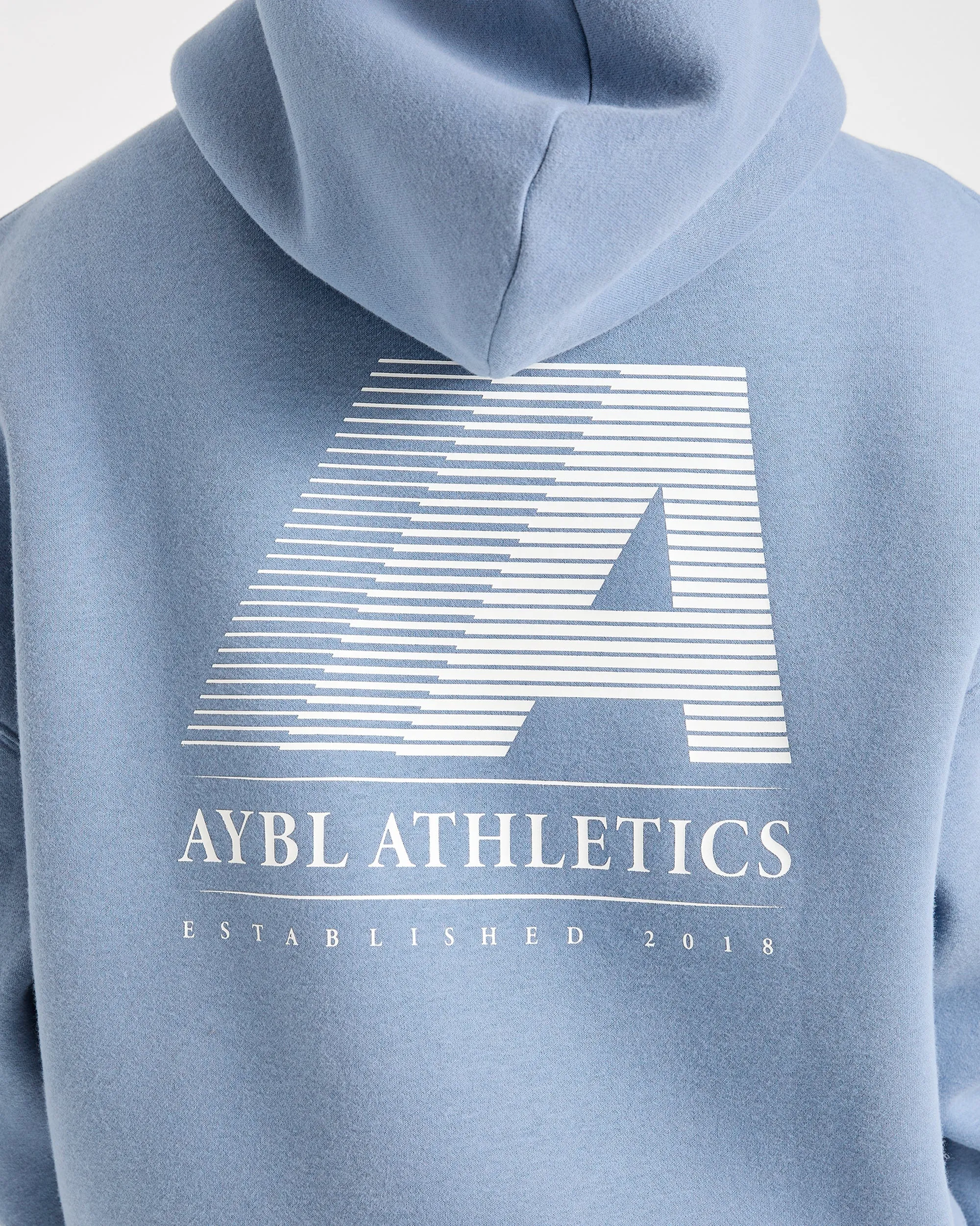 Retro Athletics Oversized Hoodie - Vintage Blue sold by AYBL product image thumbnail 5