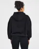 Sport Outline Oversized Hoodie - Black sold by AYBL