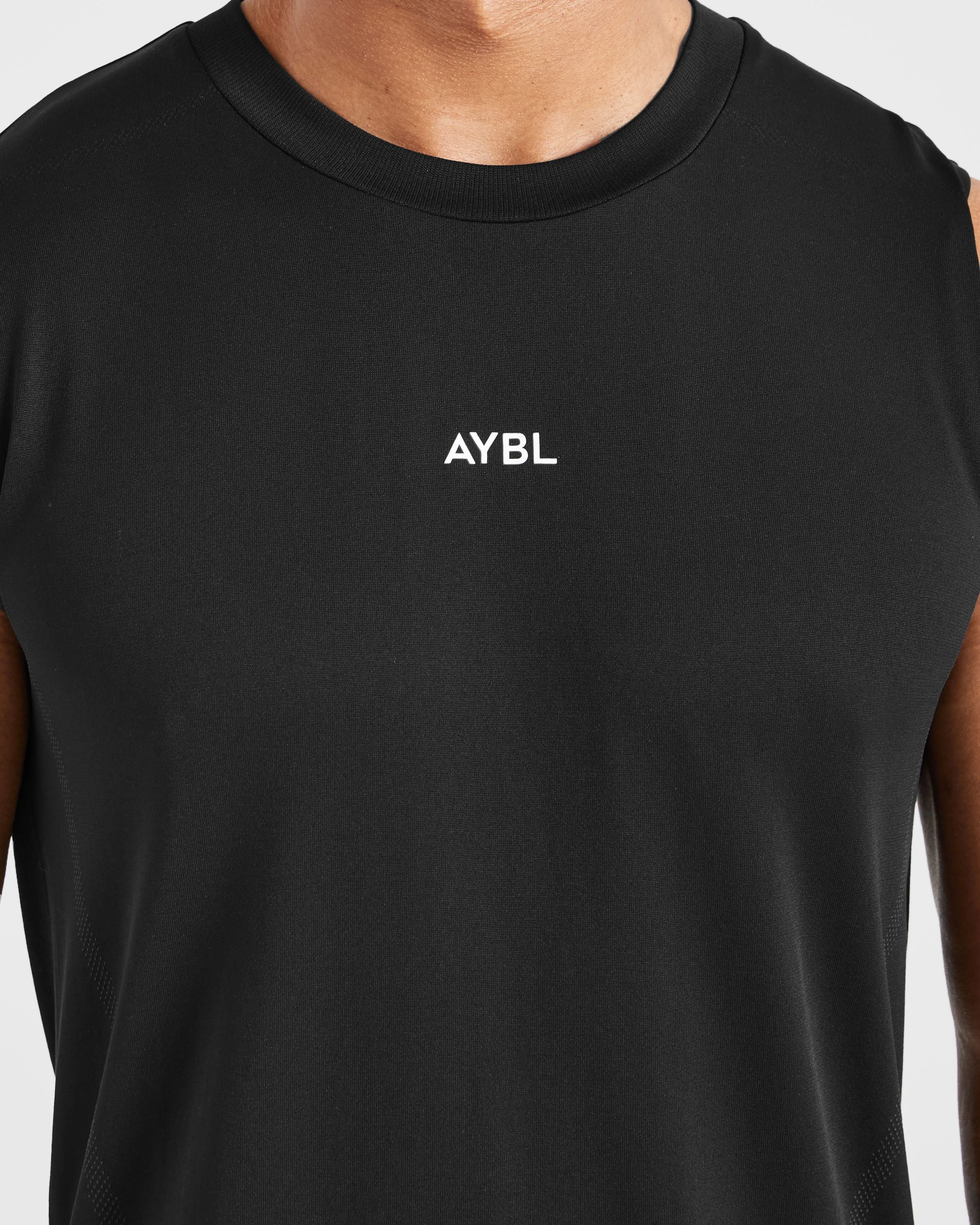 Attain Seamless Vest - Black sold by AYBL product image thumbnail 5