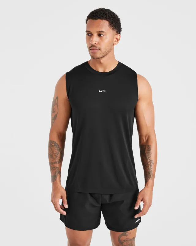 Attain Seamless Vest - Black sold by AYBL