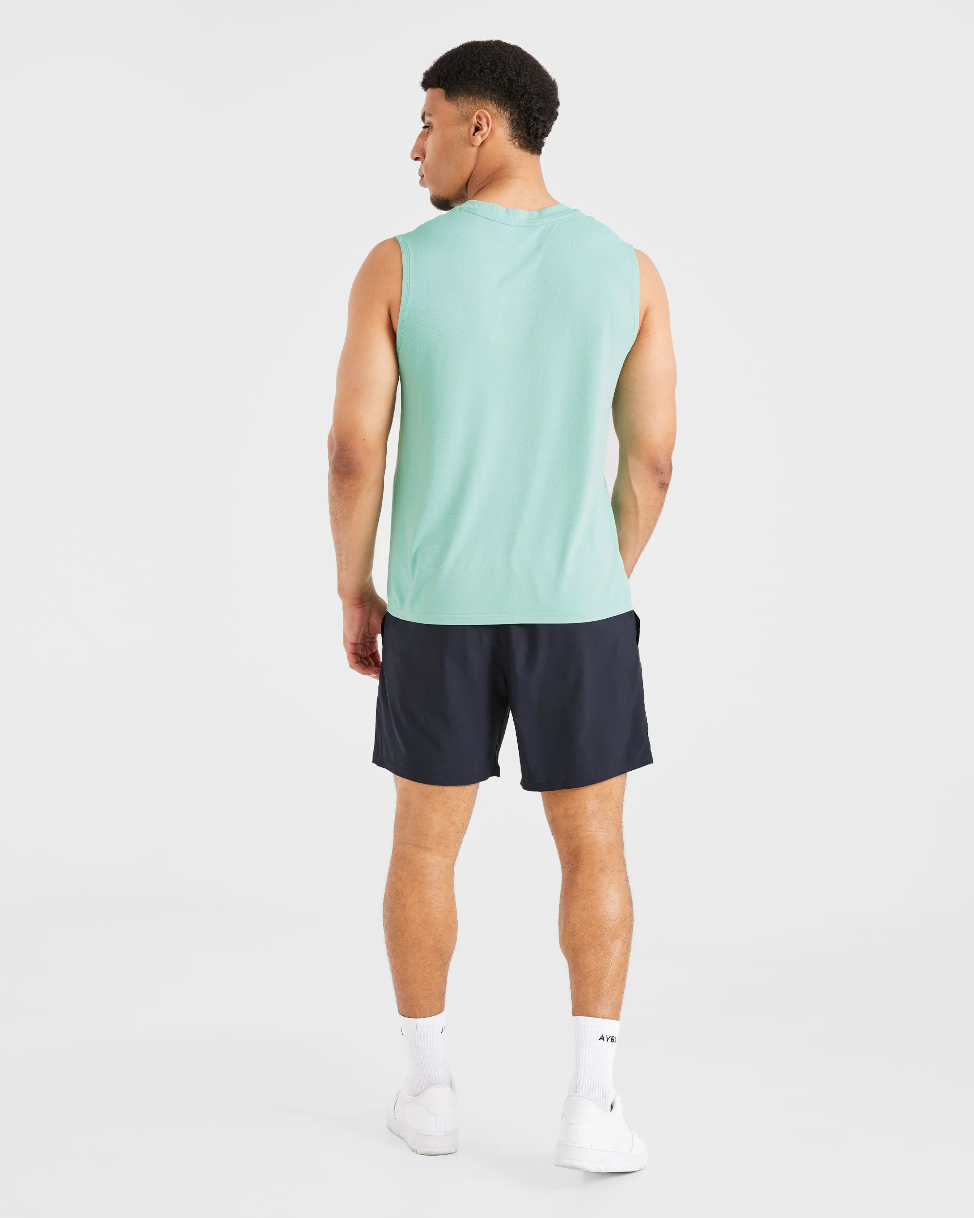 Attain Seamless Vest - Aqua Mint sold by AYBL product image thumbnail 4