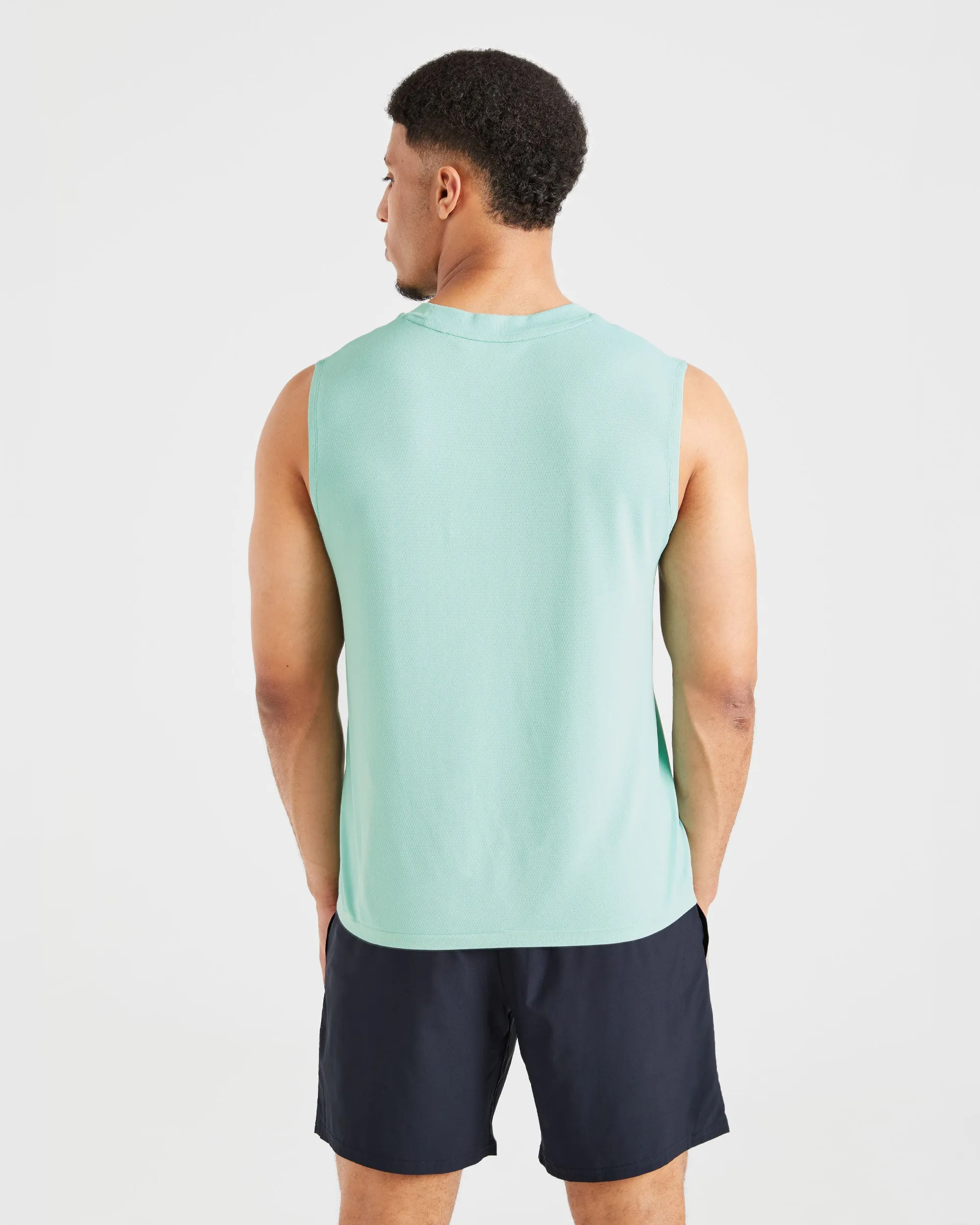 Attain Seamless Vest - Aqua Mint sold by AYBL product image thumbnail 2