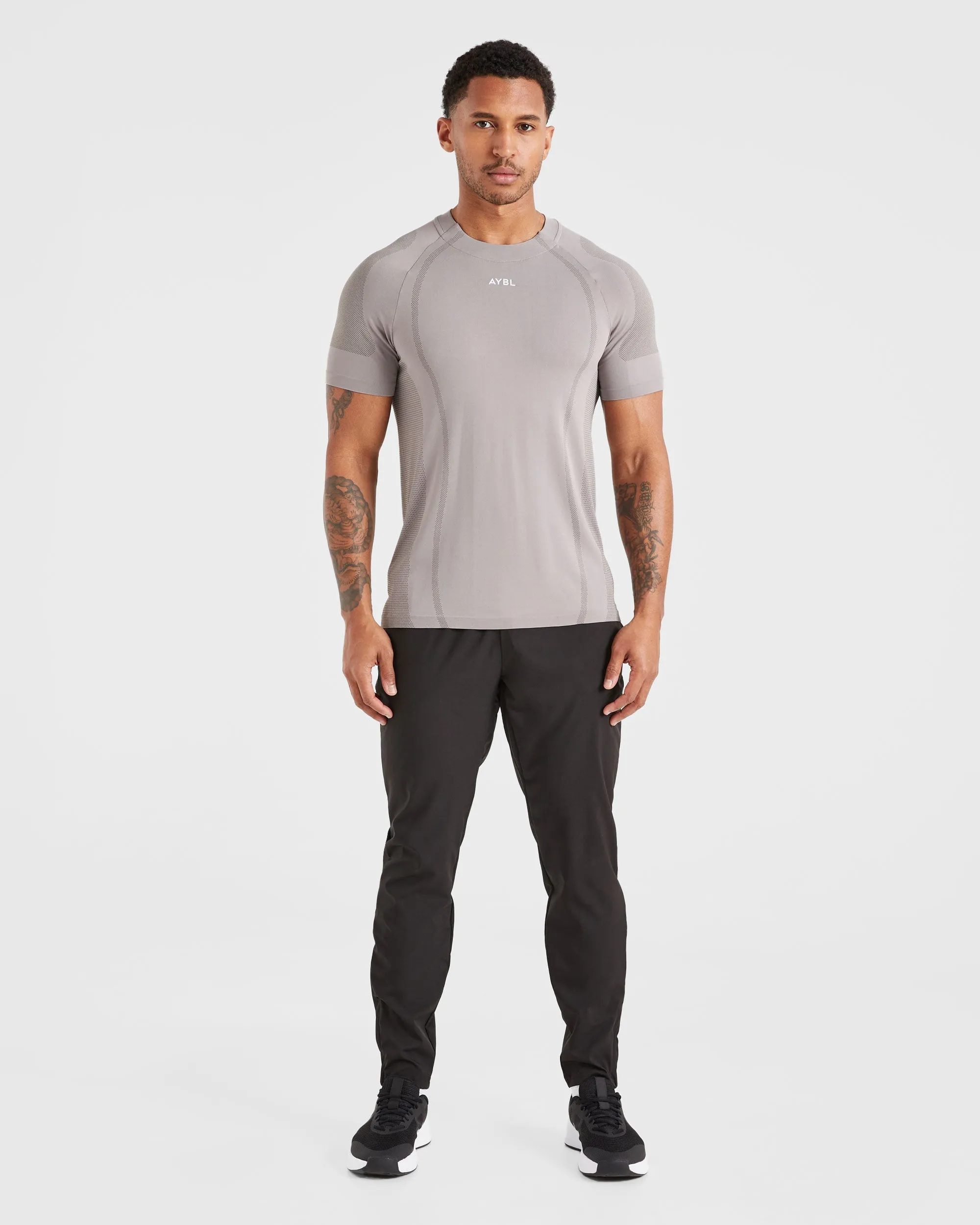 Attain Seamless T Shirt - Woodland Fog sold by AYBL product image thumbnail 3