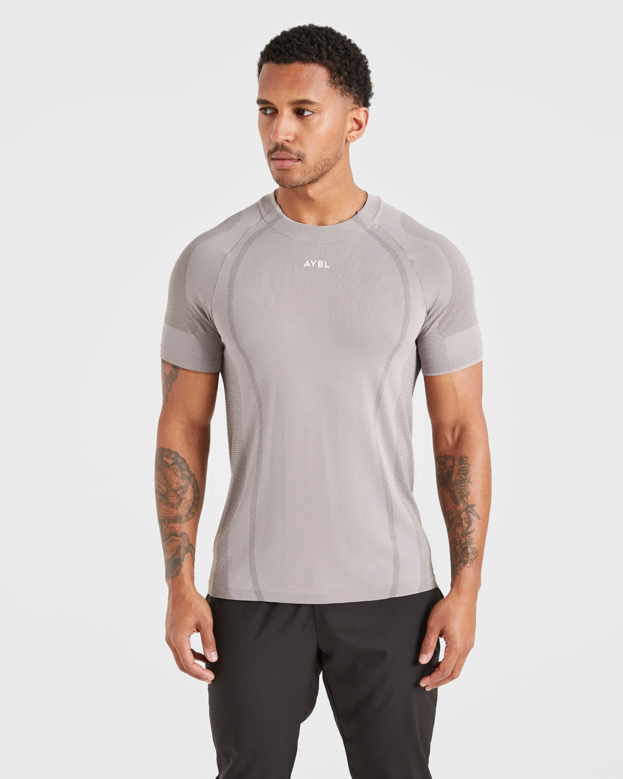 Attain Seamless T Shirt - Woodland Fog sold by AYBL