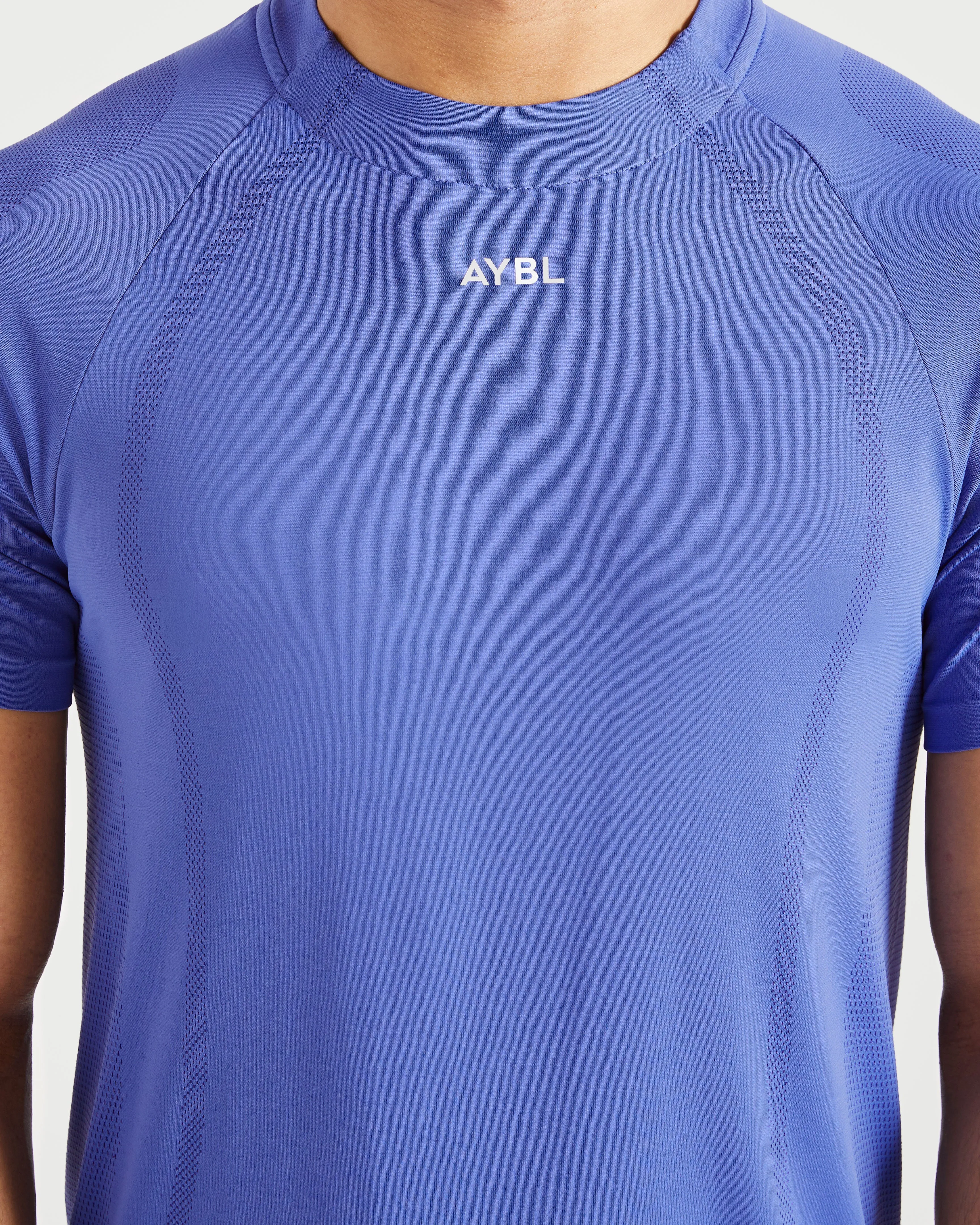 Attain Seamless T Shirt - Indigo Mist sold by AYBL product image thumbnail 5
