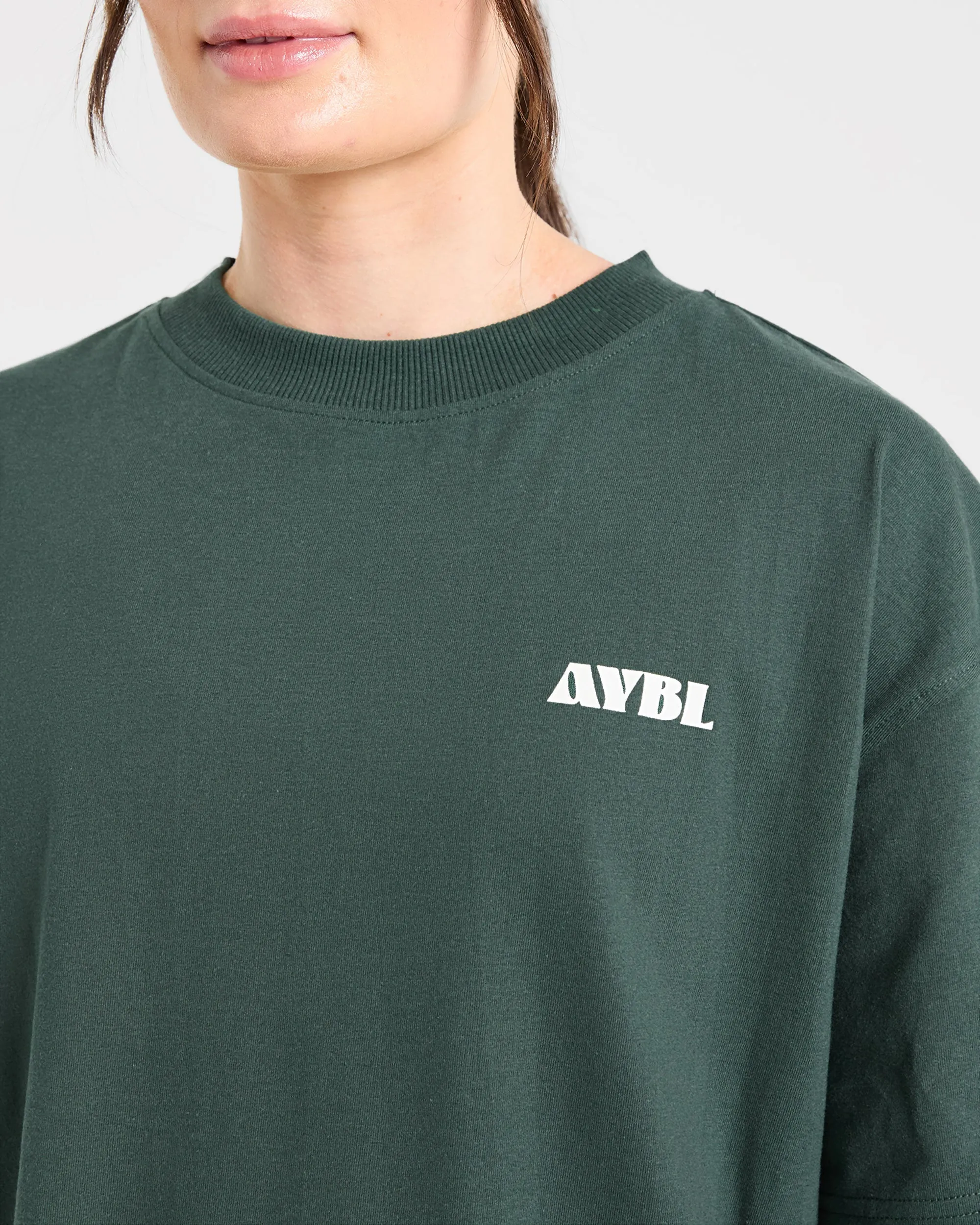 AYBL Sports Studio Oversized T Shirt - Forest Green sold by AYBL product image thumbnail 5