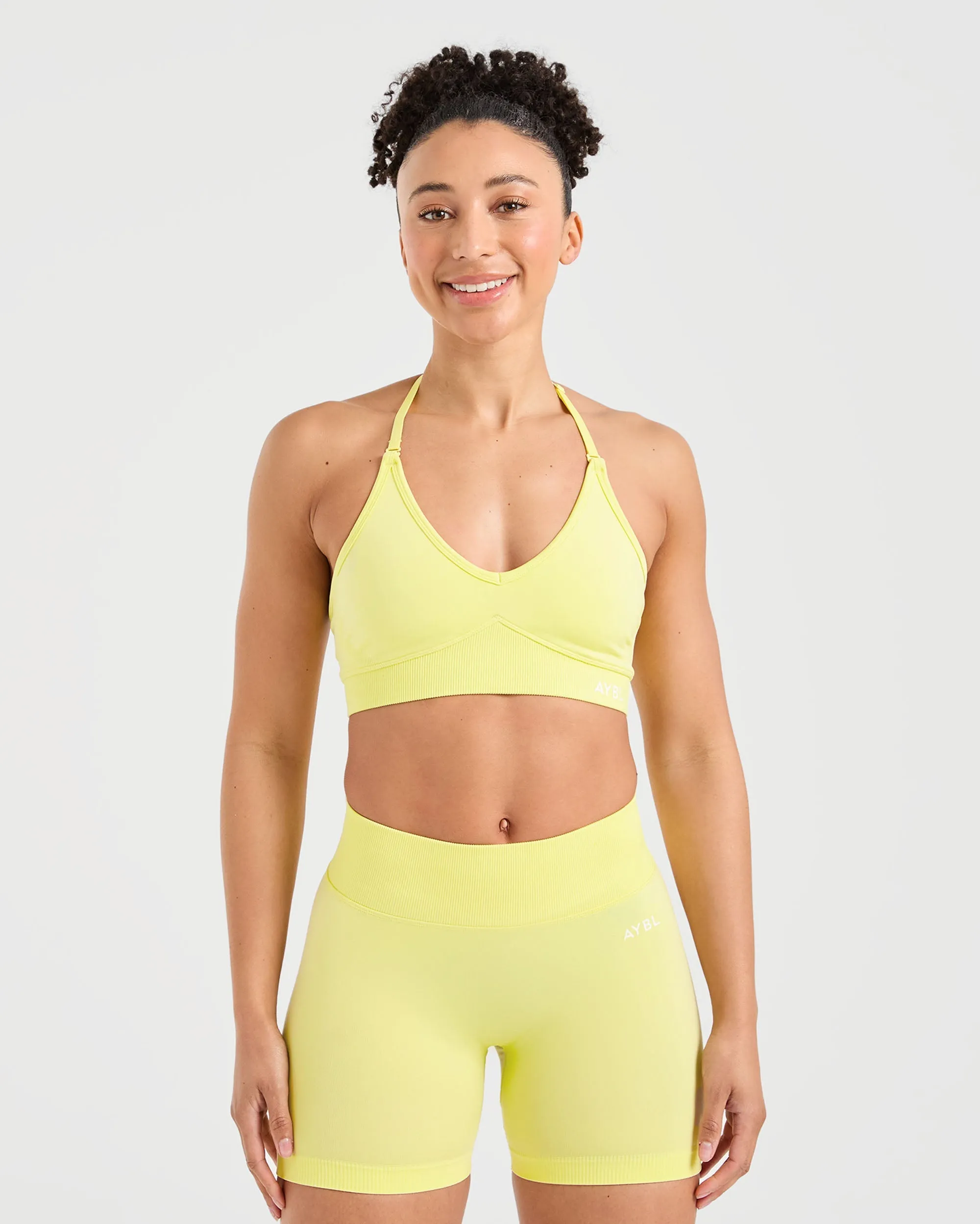 Adapt Seamless Sports Bra - Spring Yellow sold by AYBL
