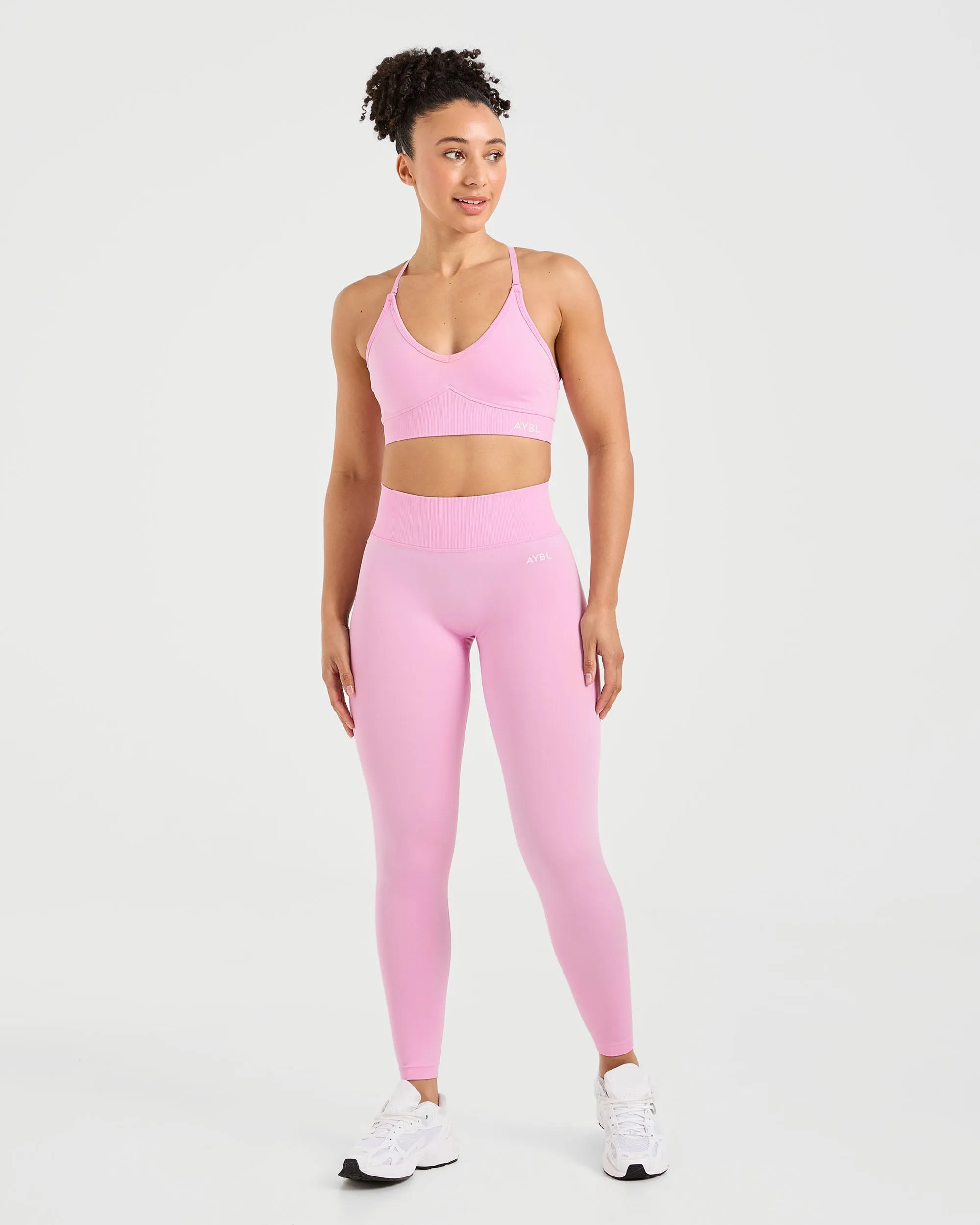 Adapt Seamless Sports Bra - Spring Pink sold by AYBL product image thumbnail 3