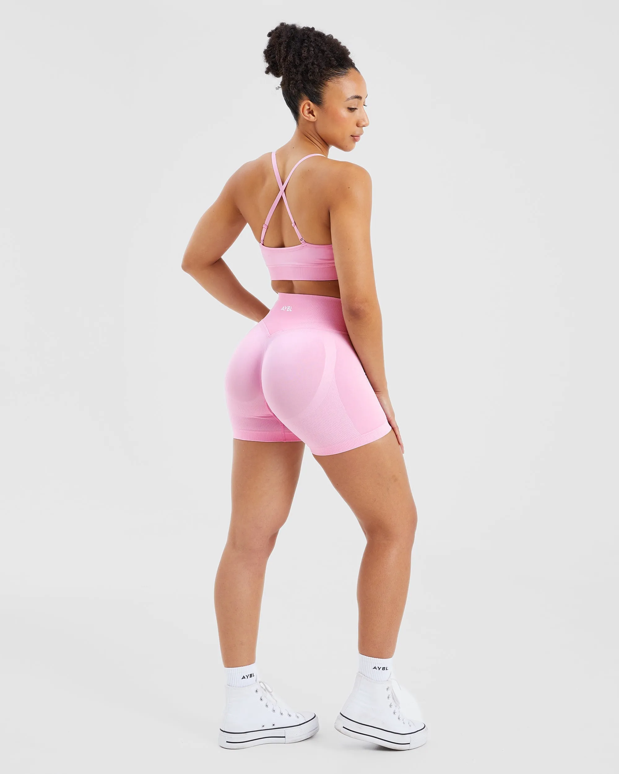 Adapt Seamless Shorts - Spring Pink sold by AYBL product image thumbnail 4