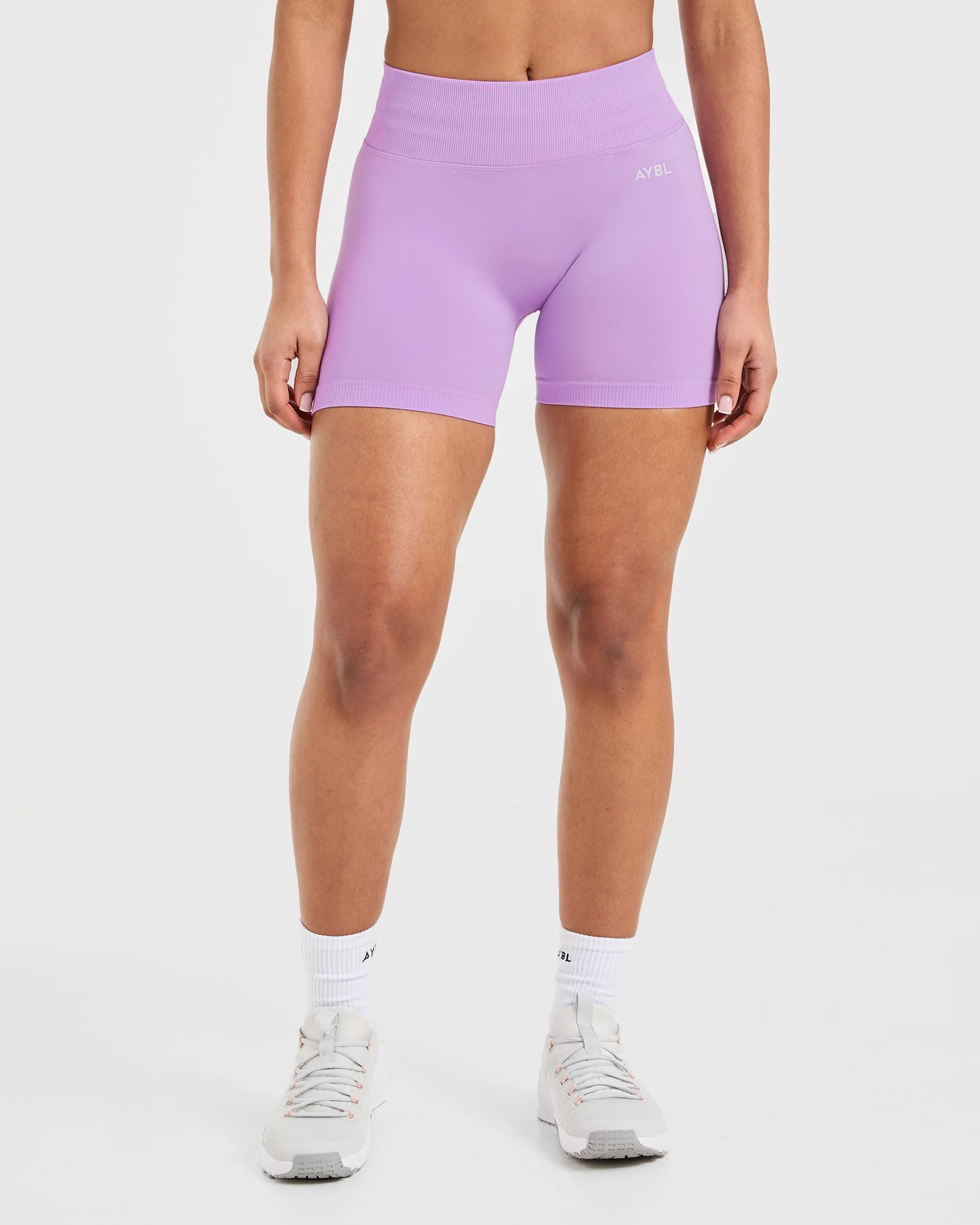 Adapt Seamless Shorts - Spring Lilac sold by AYBL product image thumbnail 2