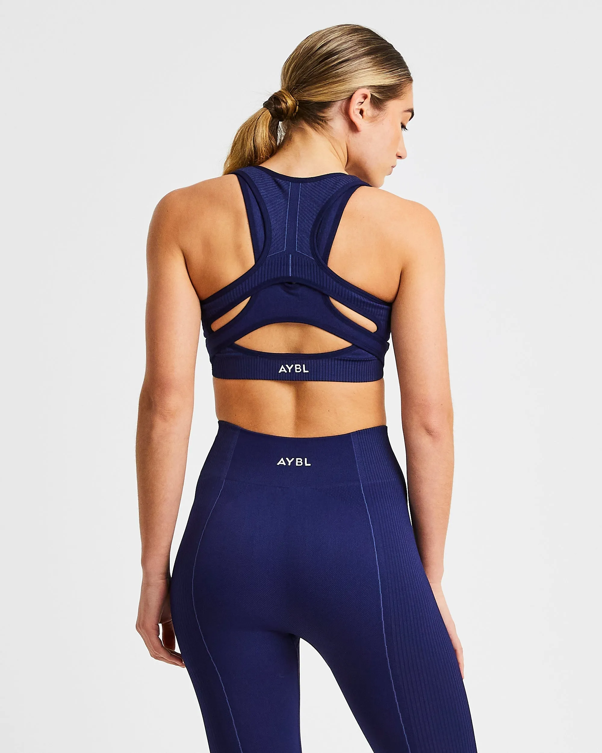 Reflex Seamless Sports Bra - Royal Blue sold by AYBL product image thumbnail 2