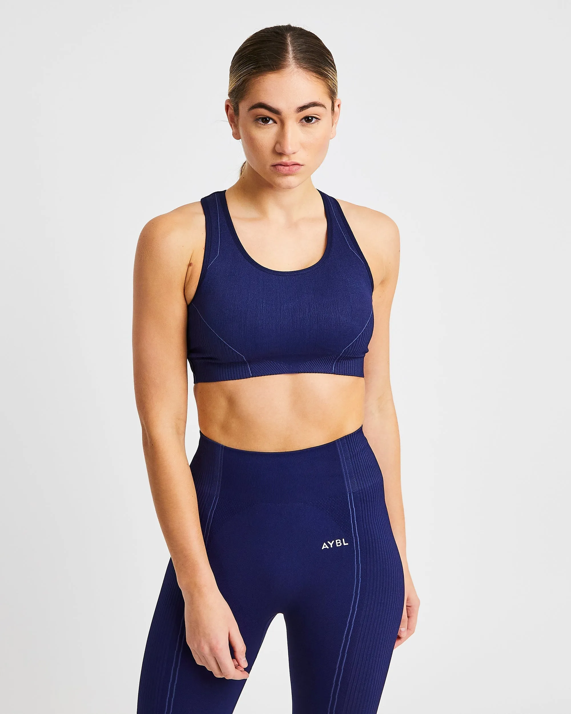 Reflex Seamless Sports Bra - Royal Blue sold by AYBL