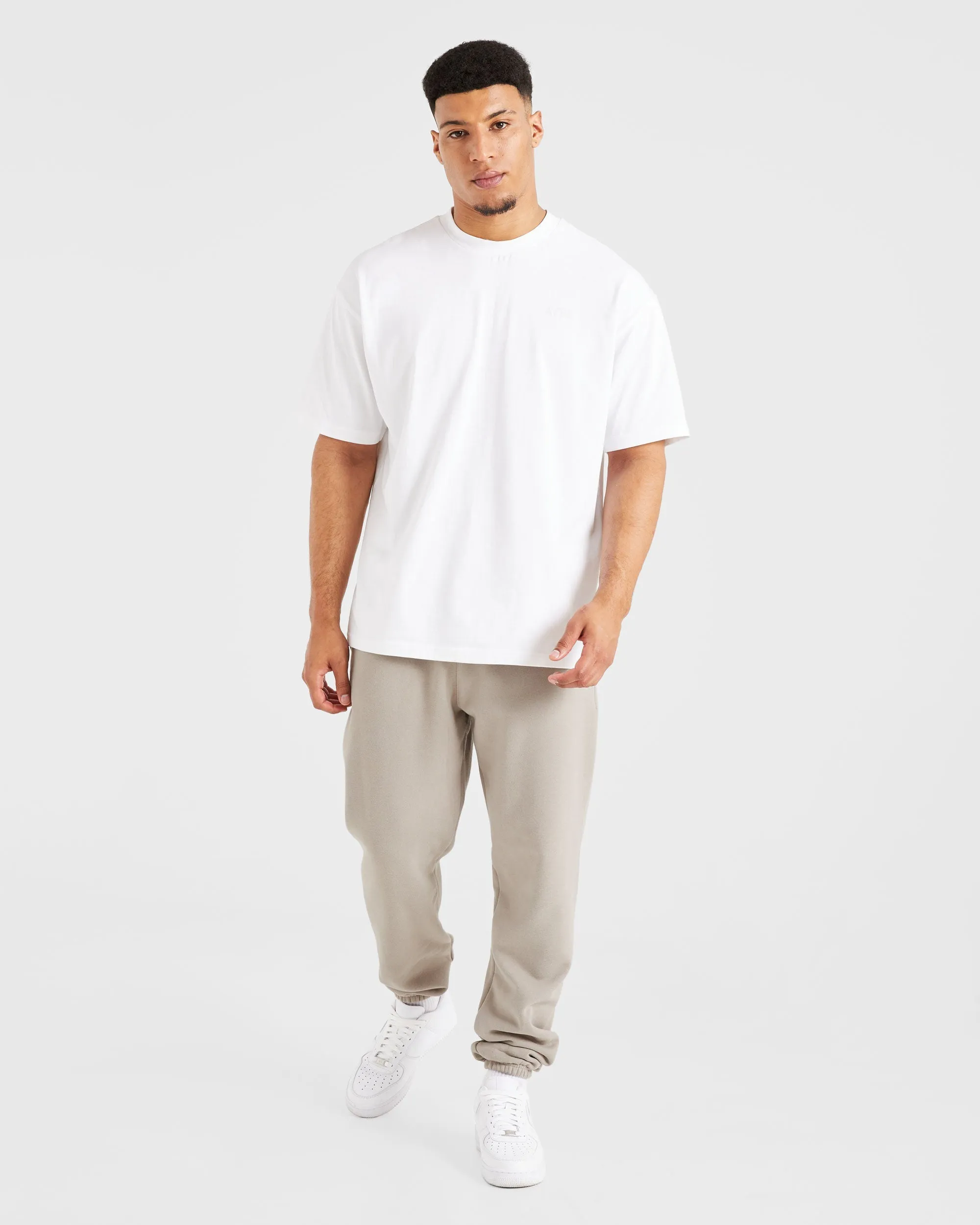 Essential Oversized Joggers - Stone sold by AYBL product image thumbnail 3