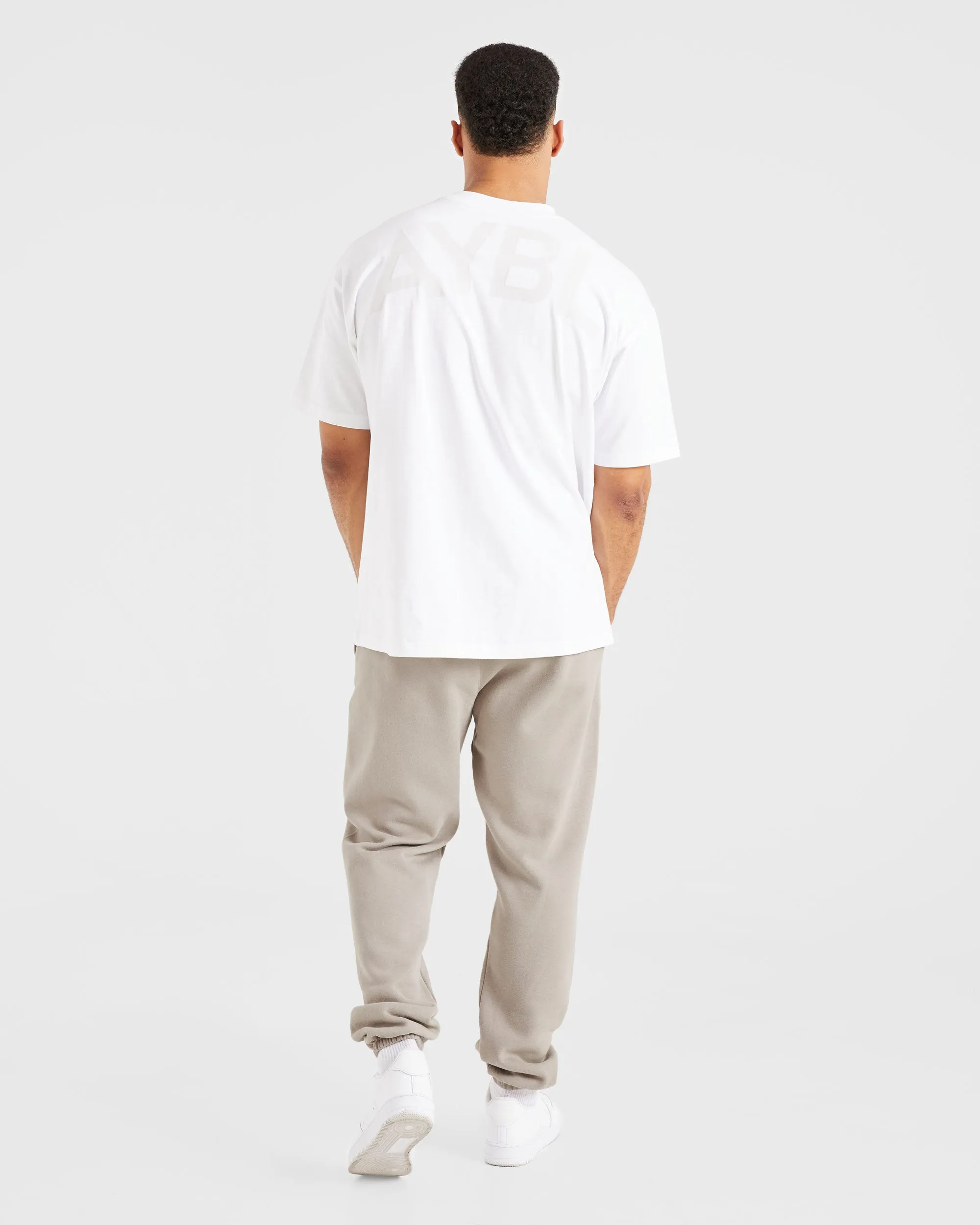 Essential Oversized Joggers - Stone sold by AYBL product image thumbnail 4