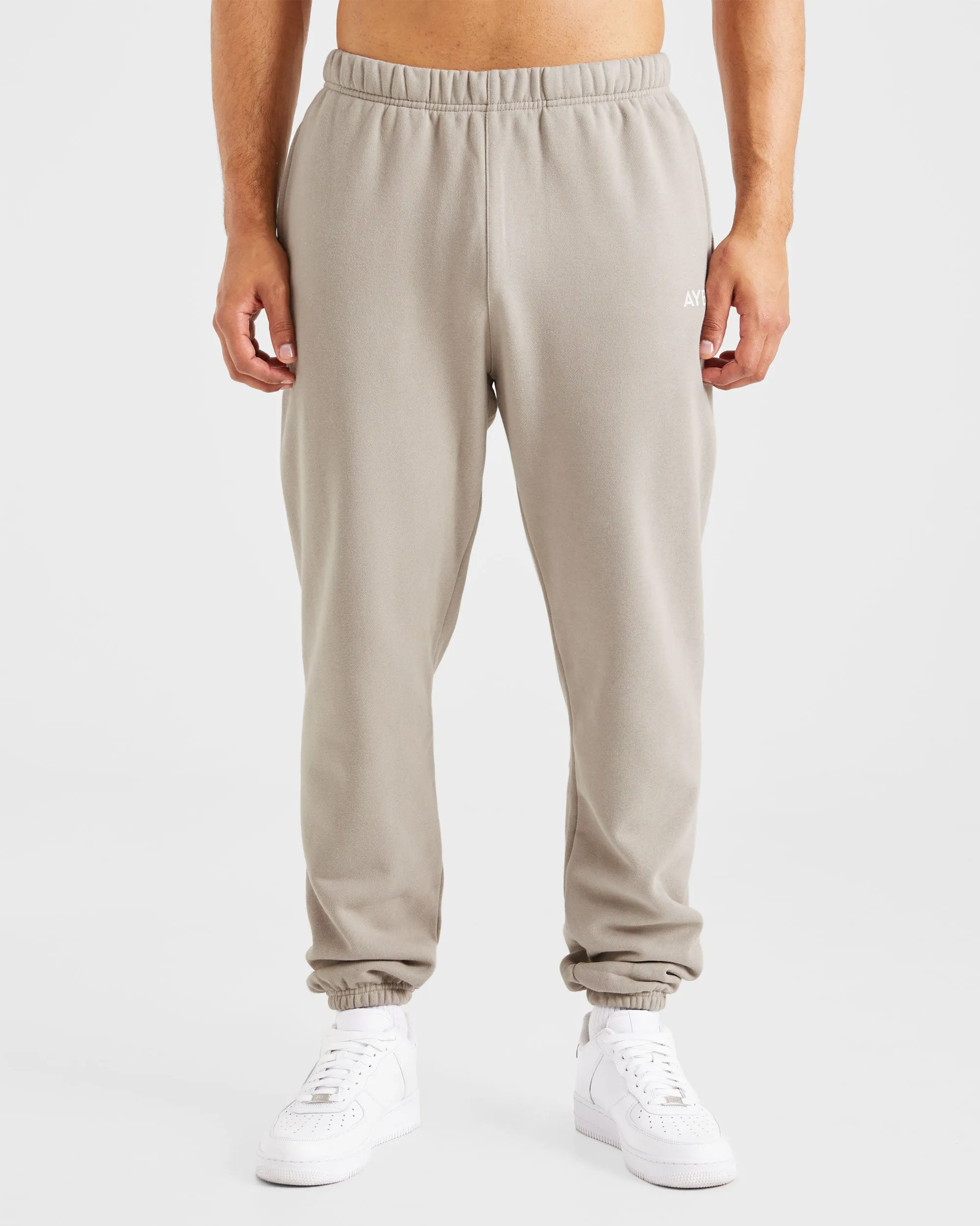 Essential Oversized Joggers - Stone sold by AYBL