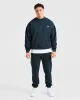 Essential Oversized Sweater - Navy sold by AYBL